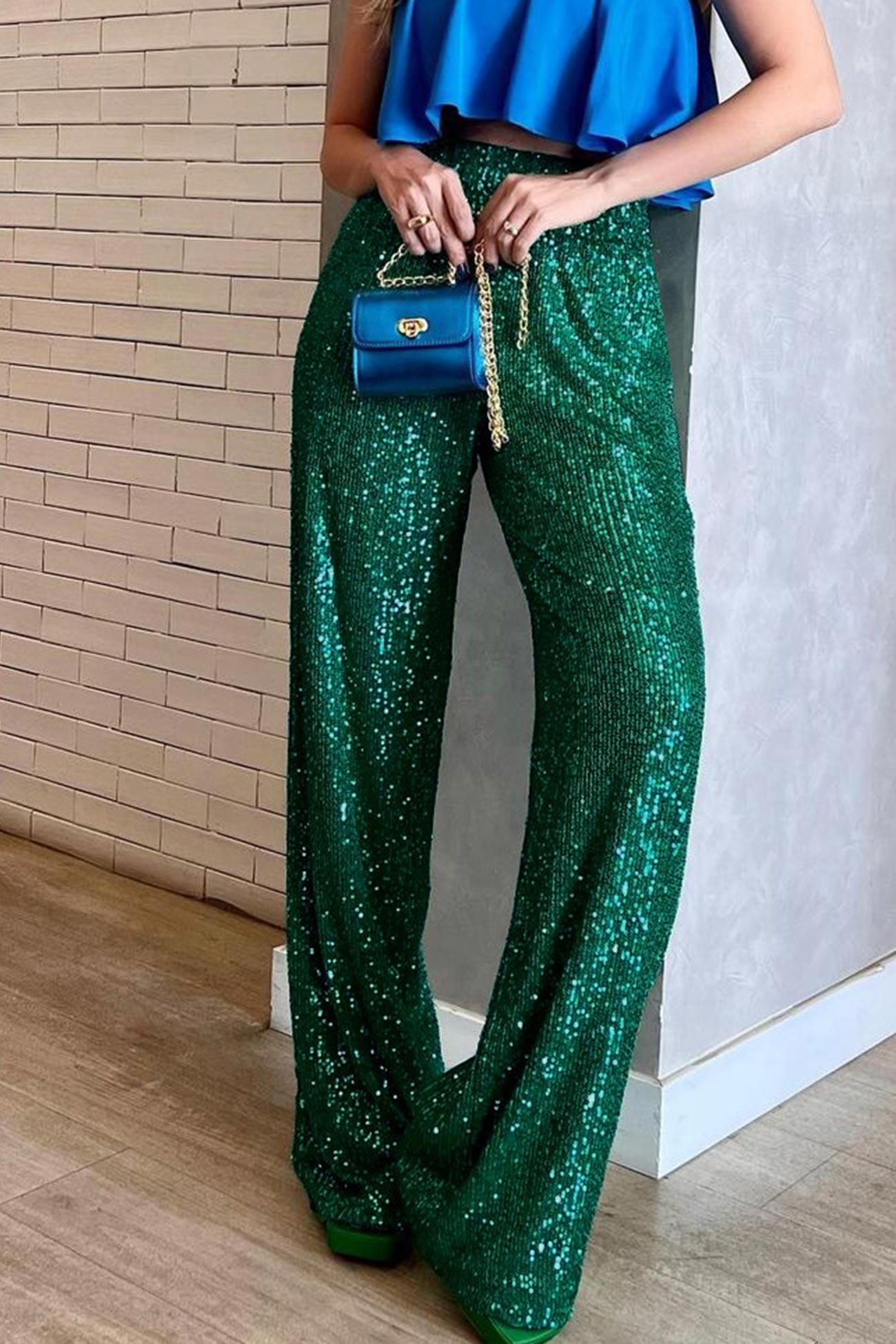 A Vintage Style Pants with Delicate Timeless Details