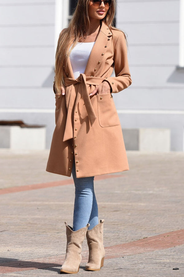 Classic Vintage Coat with a Flattering Fit