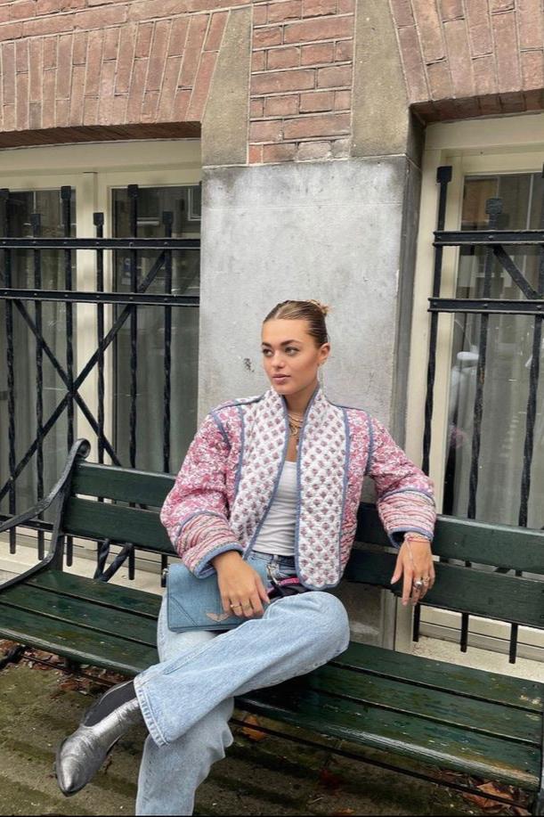 Classic Vintage Jacket with a Flattering Fit