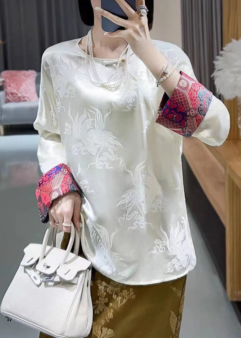 A Vintage Style Blouse with Delicate Timeless Details