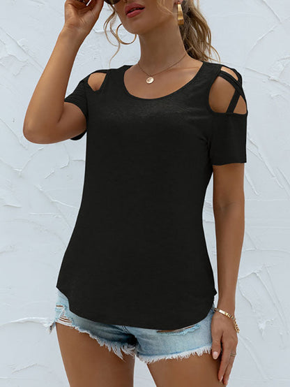 Well Tailored T-Shirt with a Graceful Silhouette