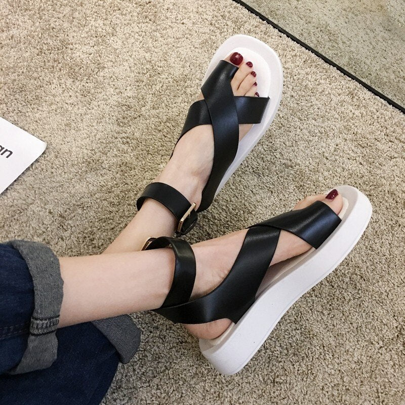 A Vintage Style Sandals with Delicate Timeless Details