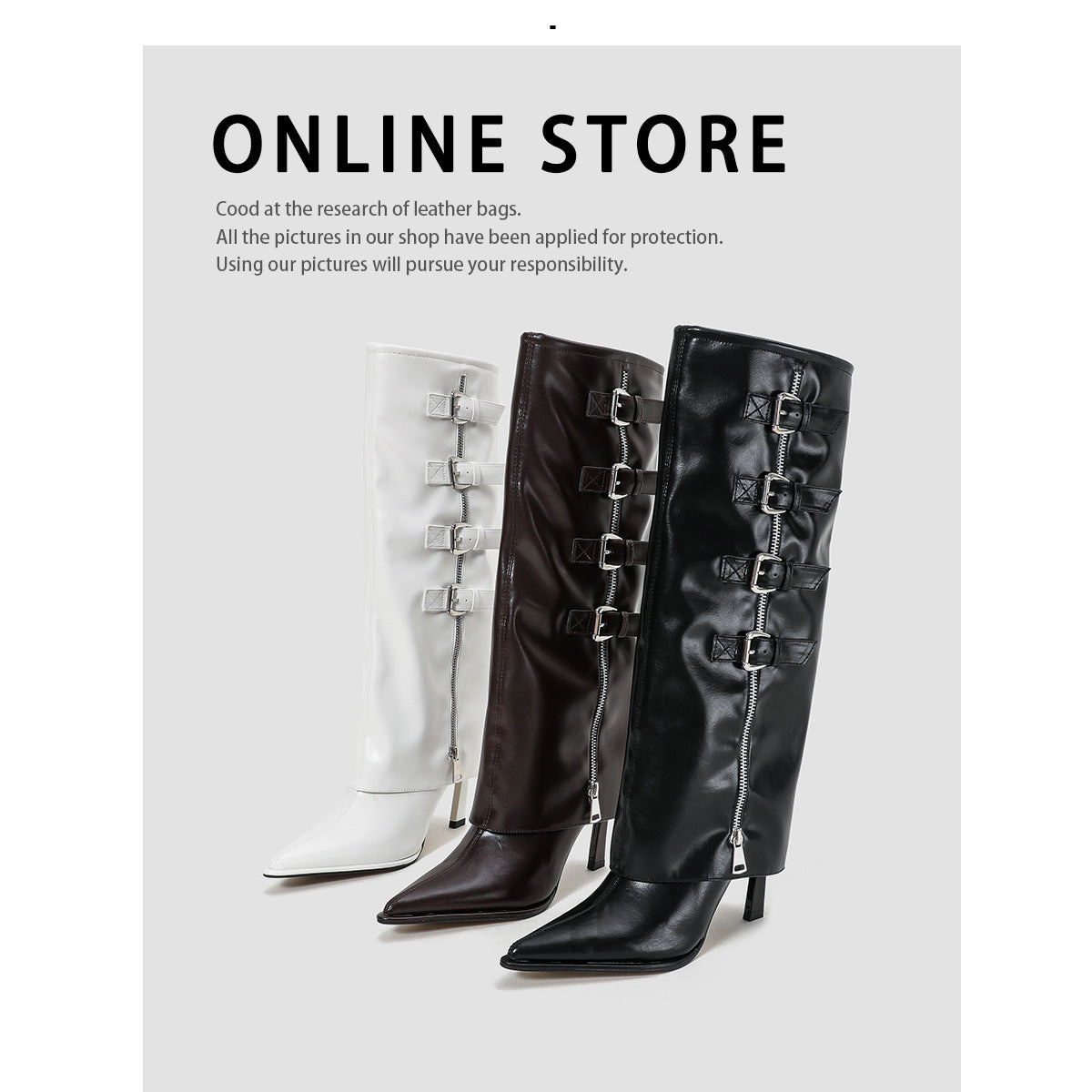 Sophisticated Boots with a Clean Classic Look