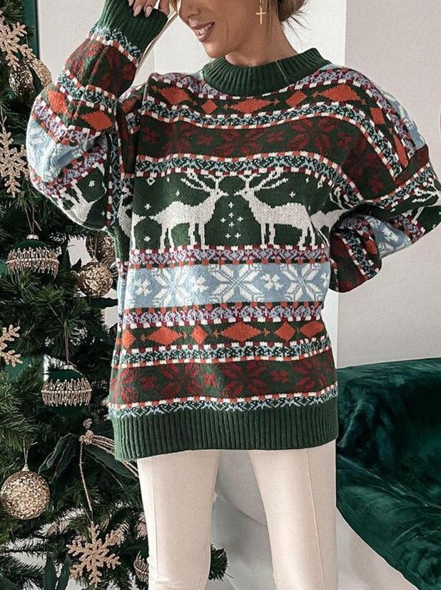 A Vintage Style Sweater with Delicate Timeless Details