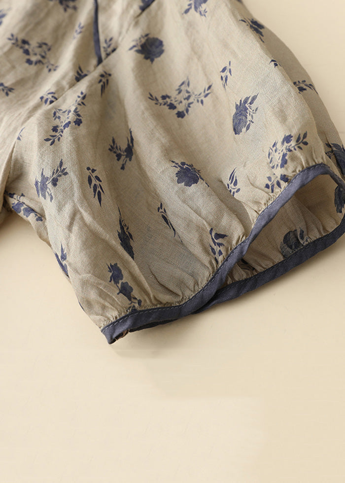 A Vintage Style Shirt with Delicate Timeless Details