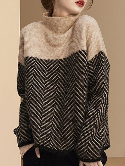 Classic Vintage Sweater with a Flattering Fit