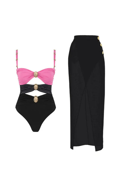 A Vintage Style Swimsuit with Delicate Timeless Details