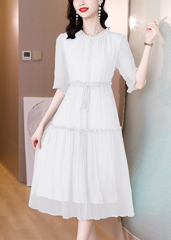 A Vintage Style Dress with Delicate Timeless Details