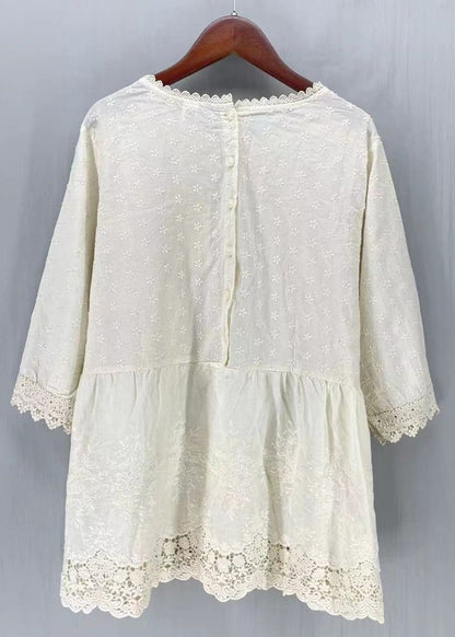A Vintage Style Shirt with Delicate Timeless Details