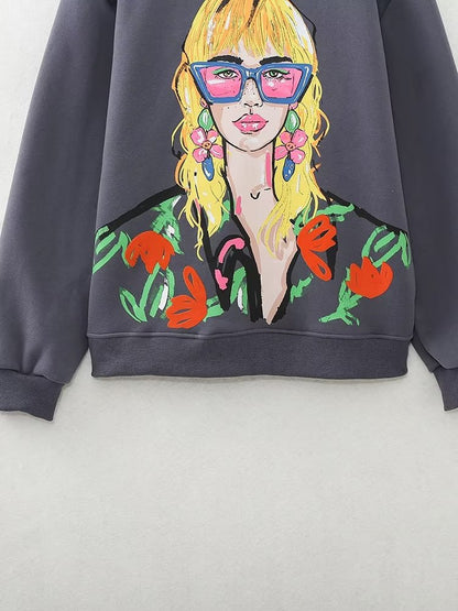 A Vintage Style Sweater with Delicate Timeless Details