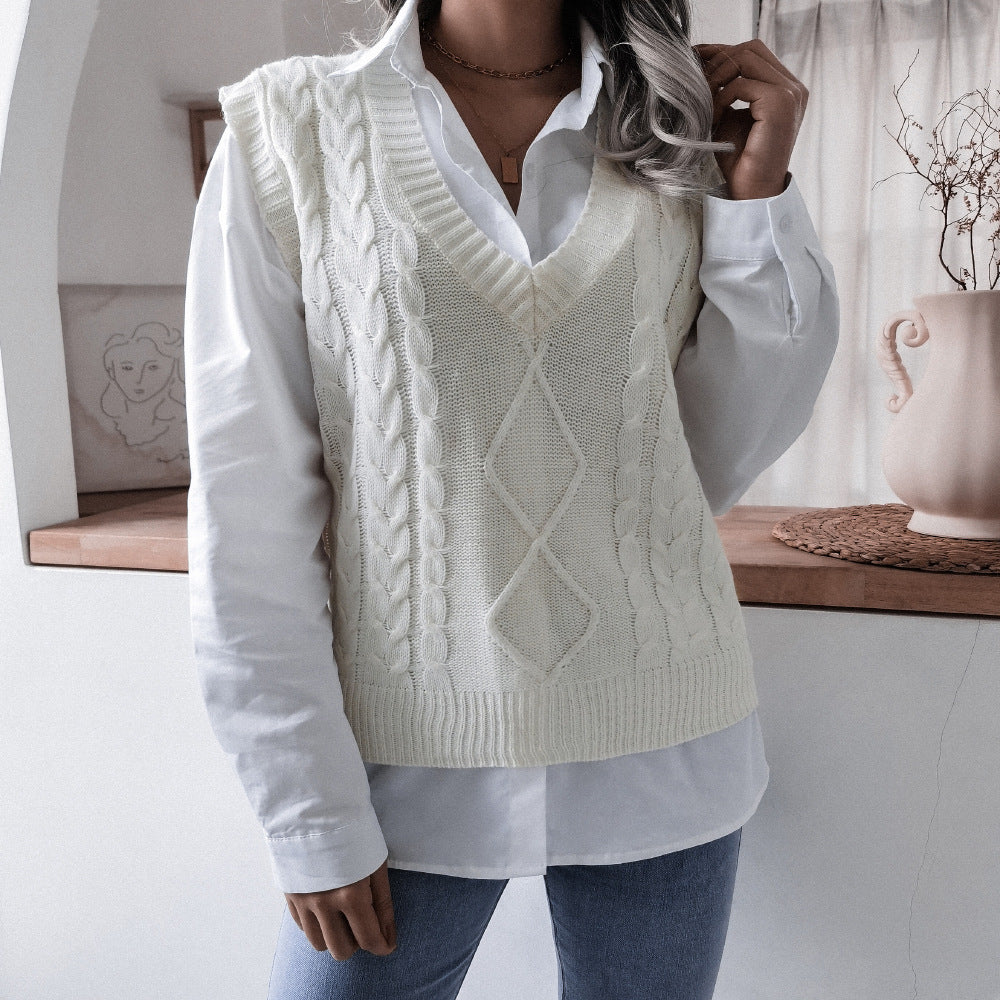 Vintage Inspired Sweater with a Contemporary Edge