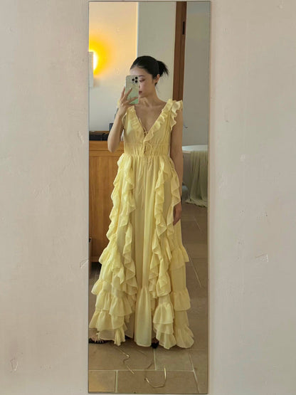 A Vintage Style Dress with Delicate Timeless Details
