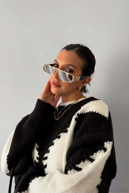 A Vintage Style Sweater with Delicate Timeless Details