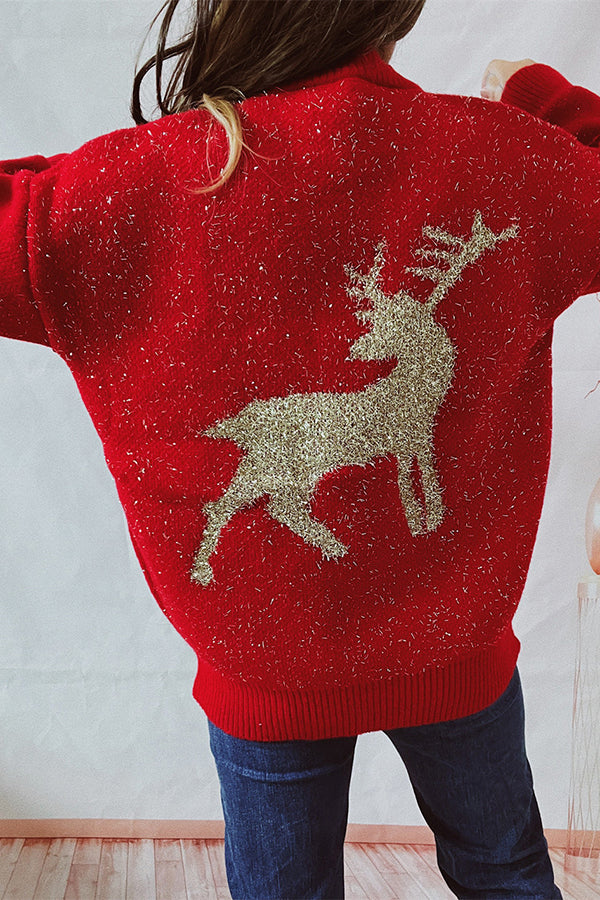A Vintage Style Sweater with Delicate Timeless Details