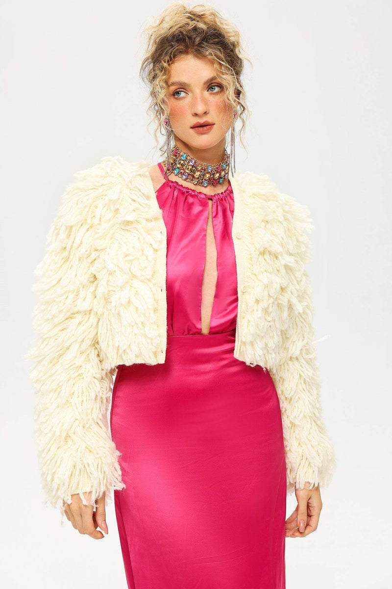 Classic Vintage Cardigan with a Flattering Fit