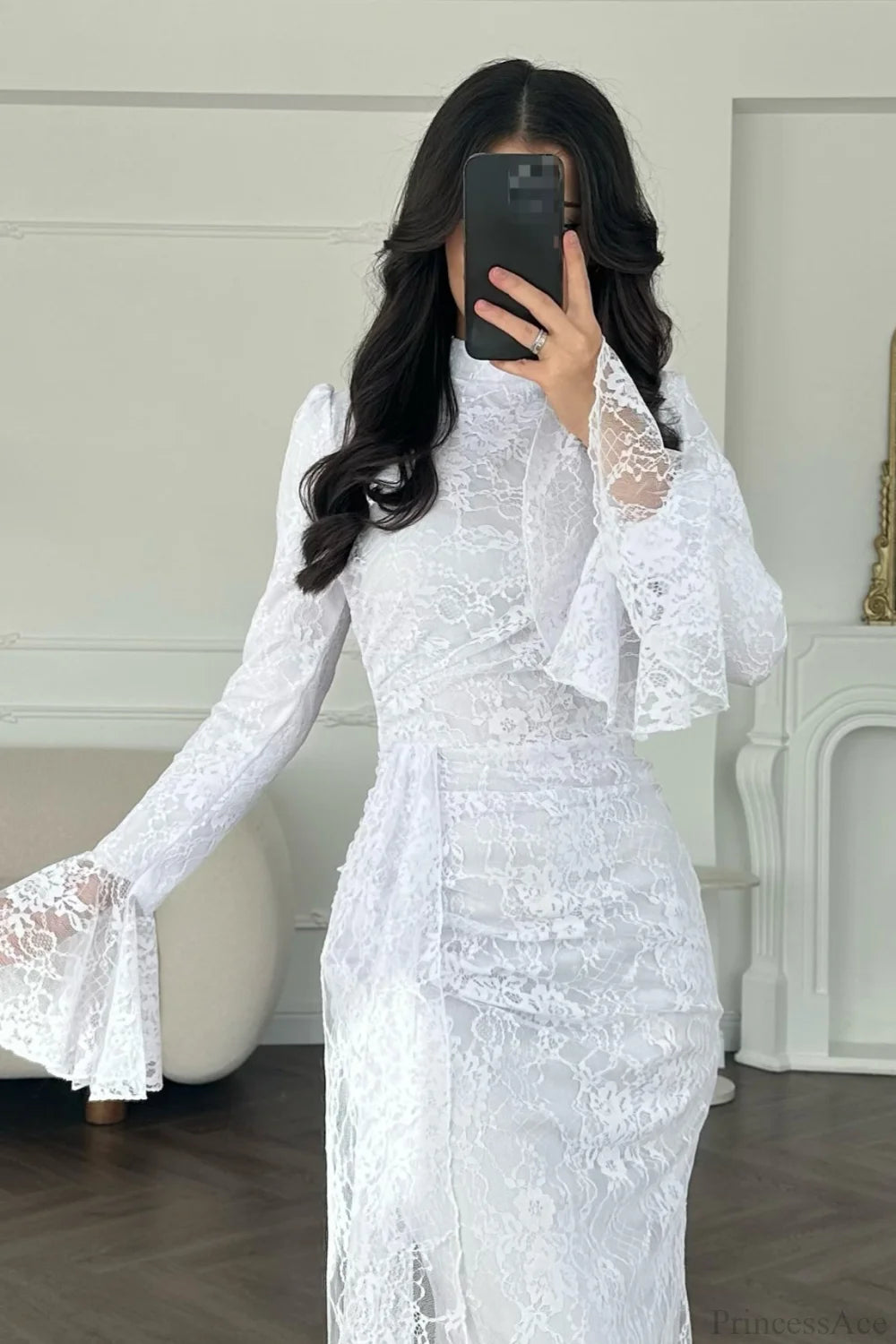 A Vintage Style Dress with Delicate Timeless Details