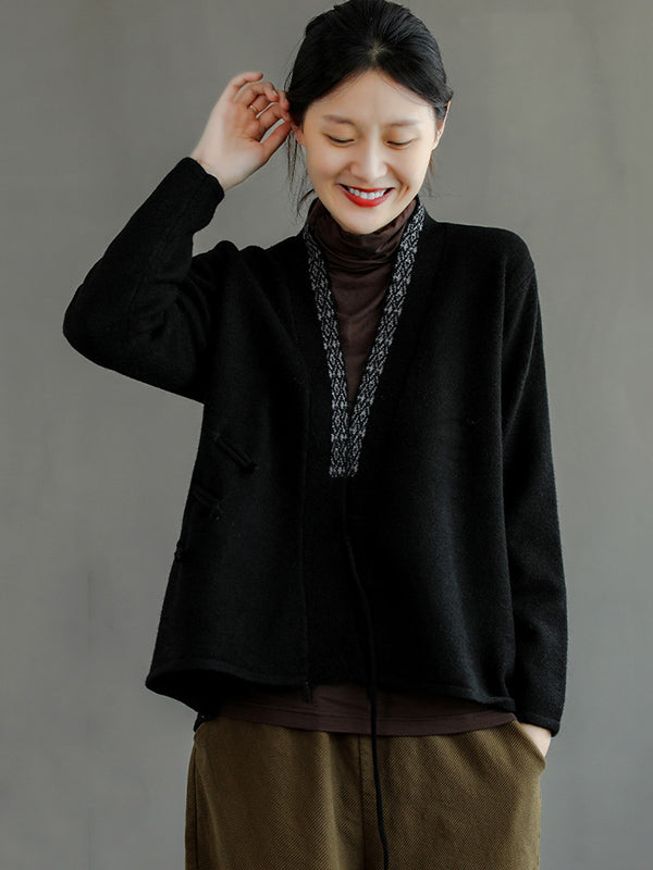 Well Tailored Cardigan with a Graceful Silhouette