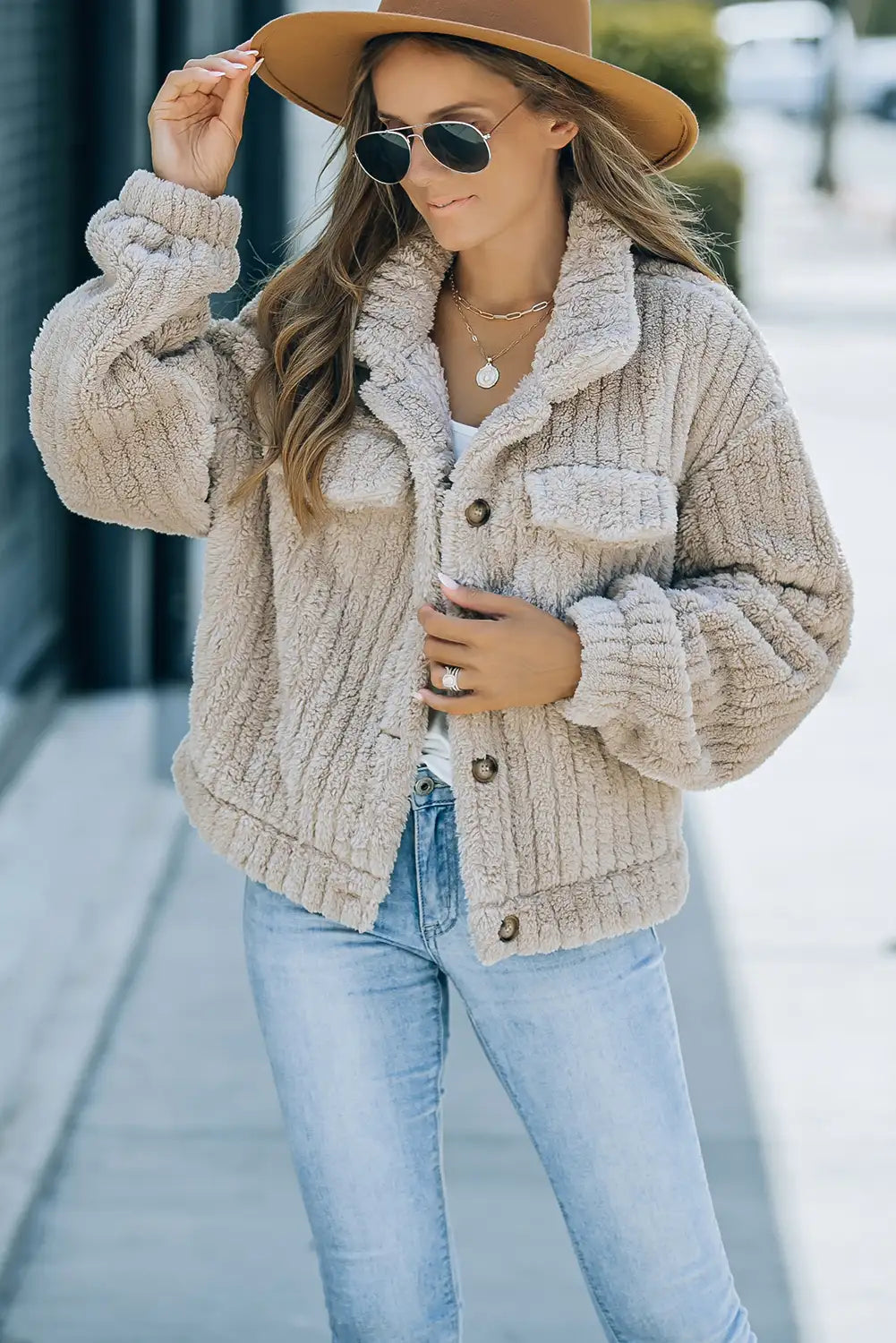 A Vintage Style Jacket with Delicate Timeless Details