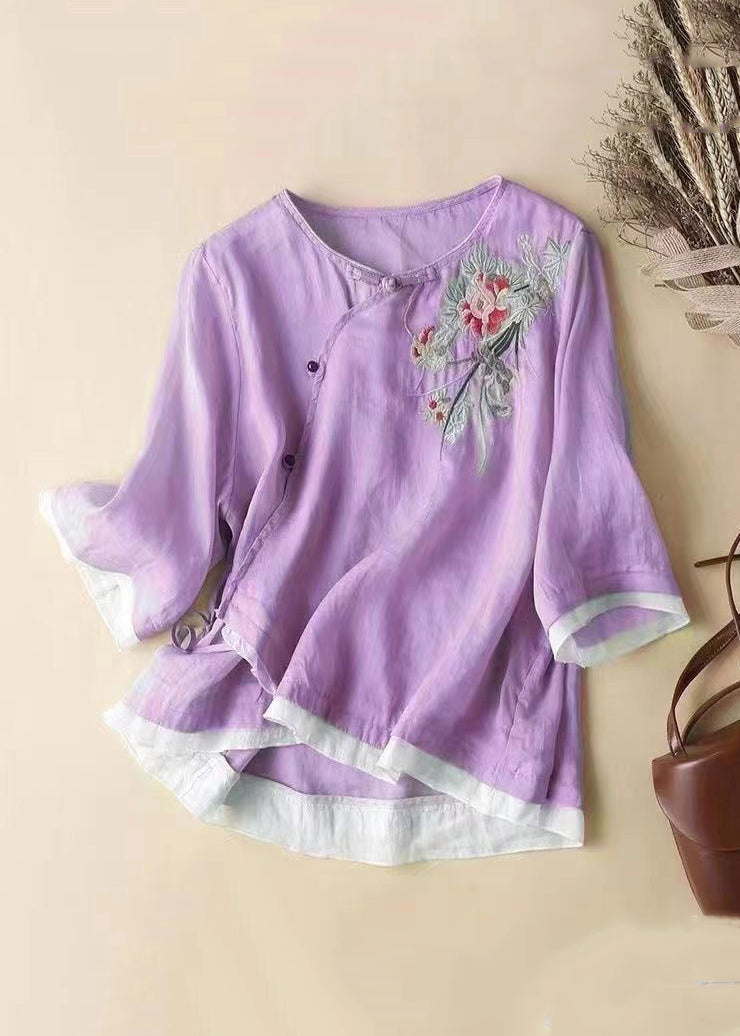 Vintage Inspired Blouse with a Contemporary Edge