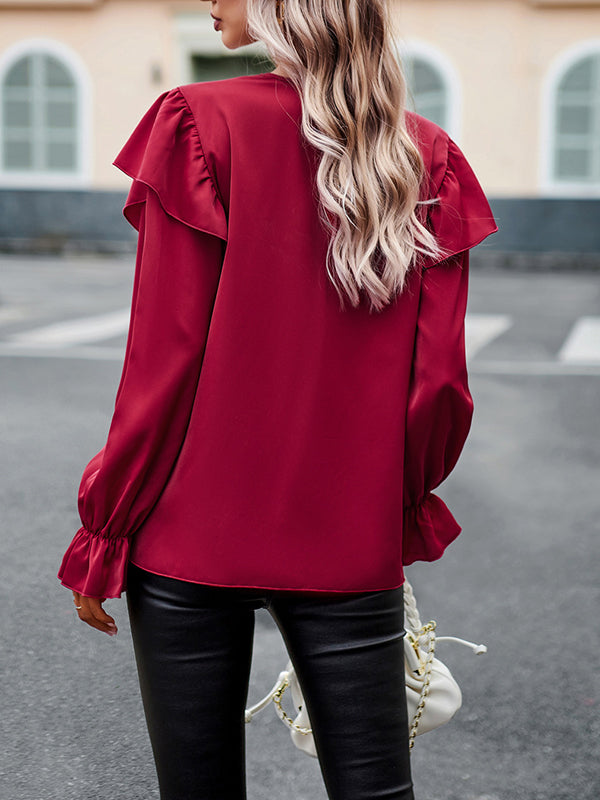 A Vintage Style Blouse with Delicate Timeless Details