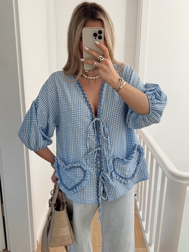 A Vintage Style Shirt with Delicate Timeless Details