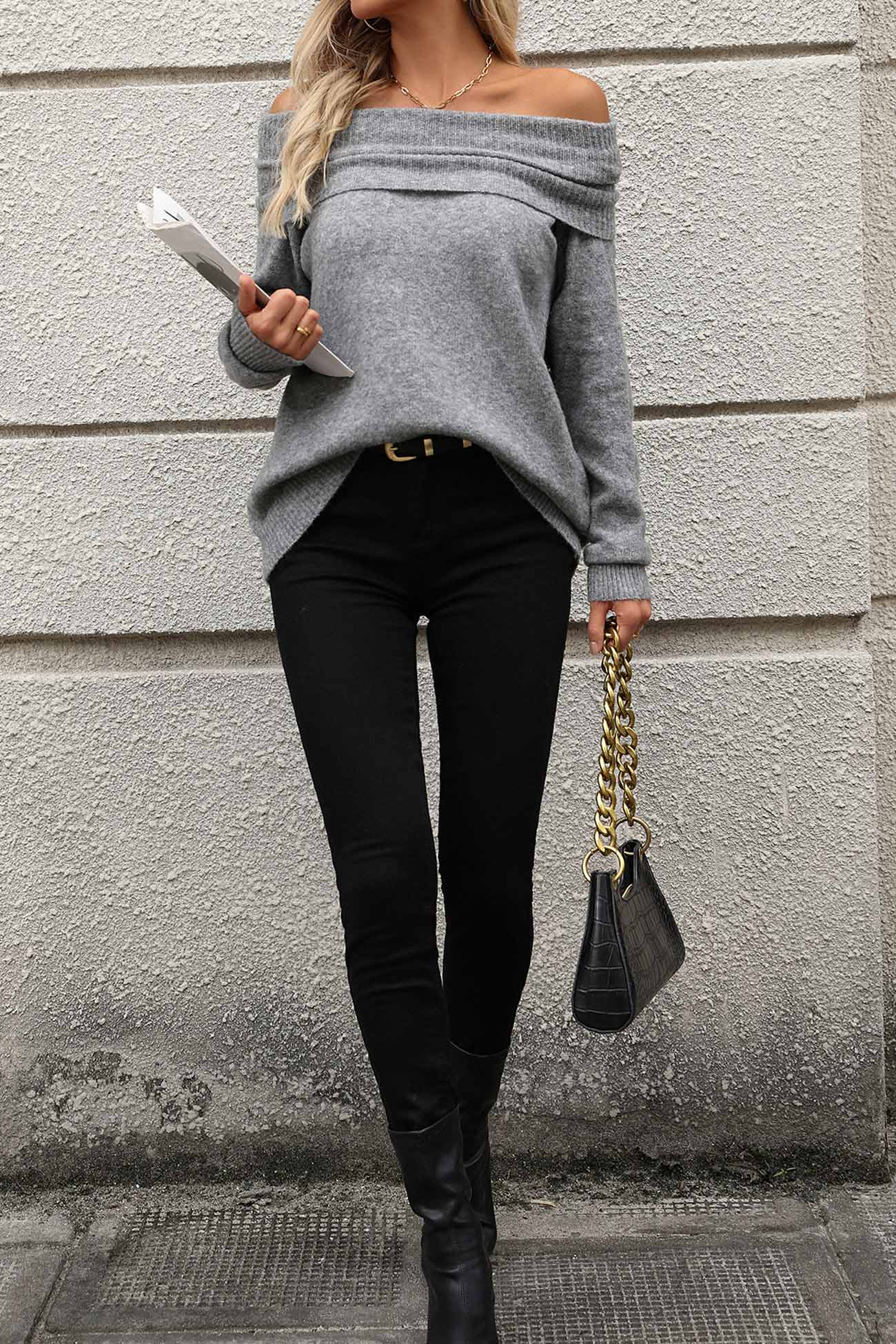 Vintage Inspired Sweater with a Contemporary Edge