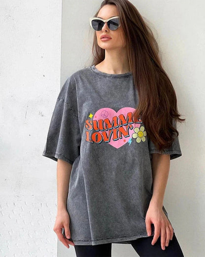 A Vintage Style T-Shirt with Delicate Timeless Details