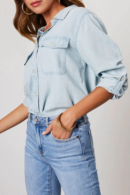 Classic Vintage Blouse with a Flattering Fit
