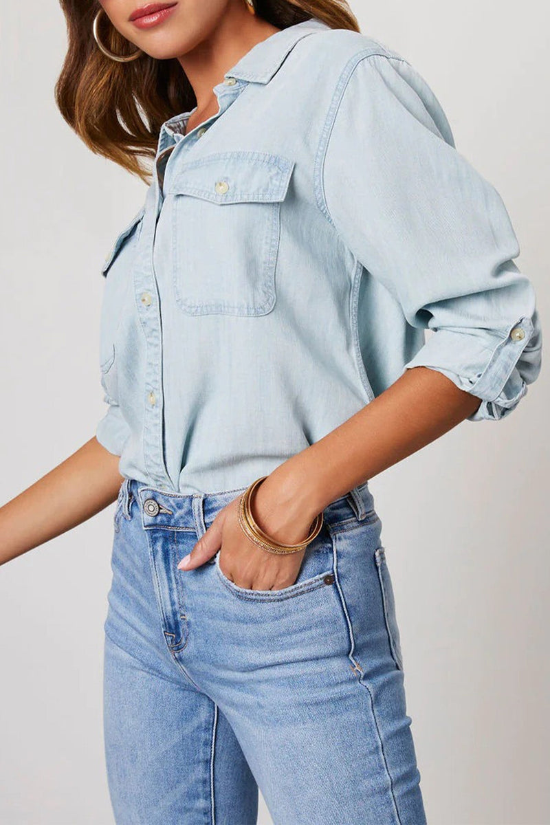 Classic Vintage Blouse with a Flattering Fit