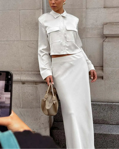 Well Tailored Garment with a Graceful Silhouette