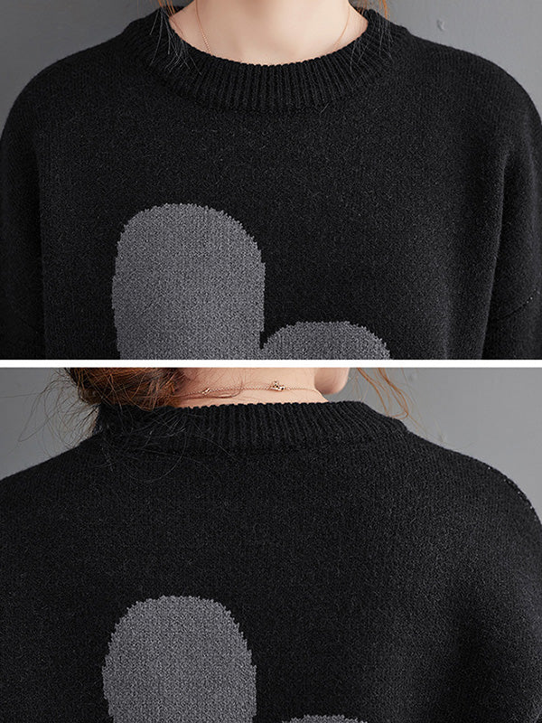 Well Tailored Pullover with a Graceful Silhouette