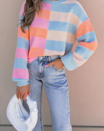 A Vintage Style Sweater with Delicate Timeless Details