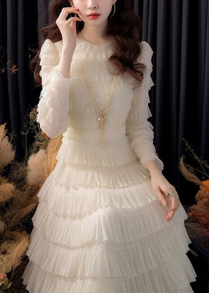 A Vintage Style Dress with Delicate Timeless Details