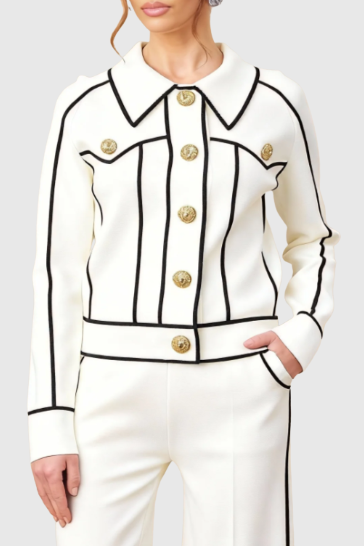 A Vintage Style Top with Delicate Timeless Details