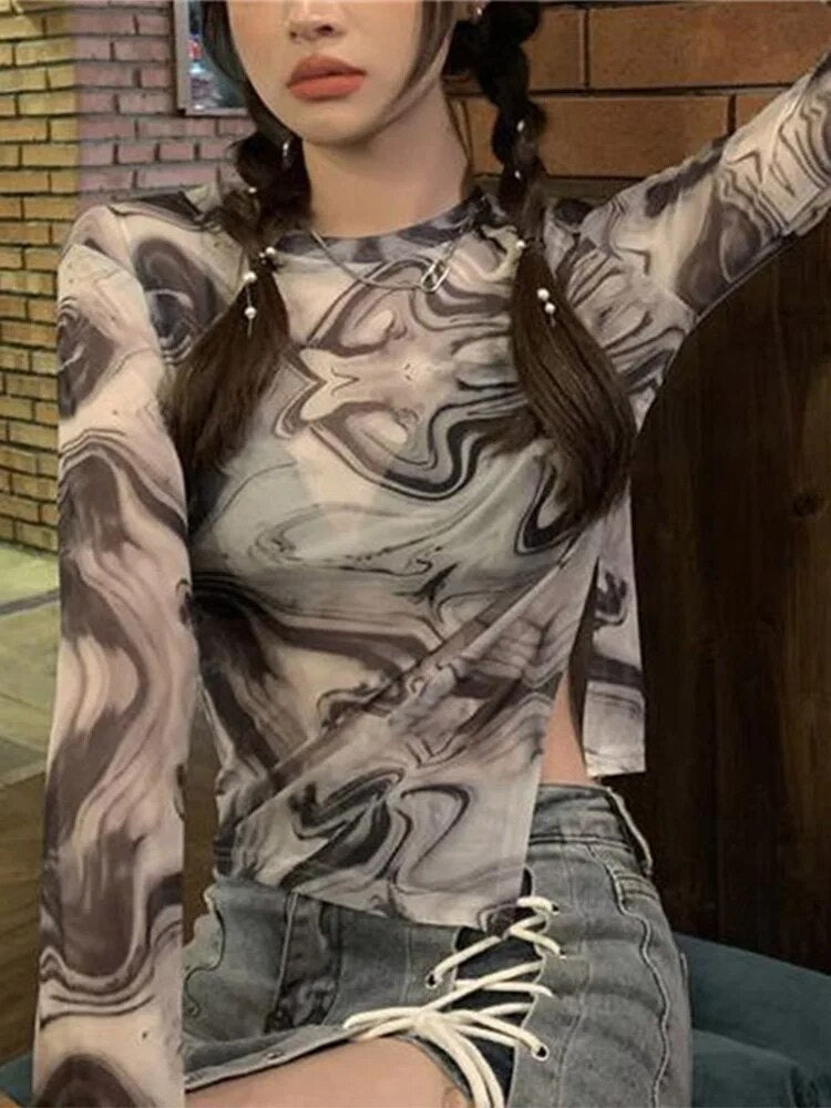 A Vintage Style T-Shirt with Delicate Timeless Details