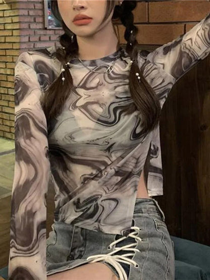 A Vintage Style T-Shirt with Delicate Timeless Details