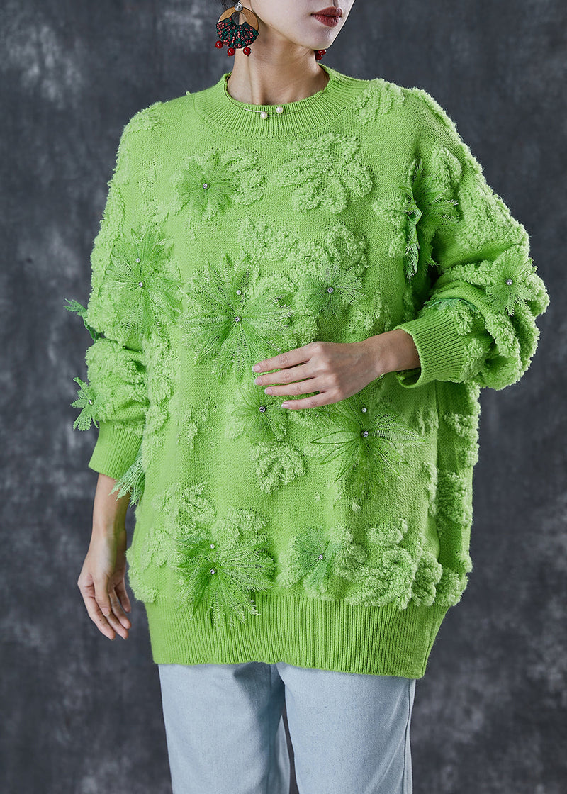 A Vintage Style Sweater with Delicate Timeless Details