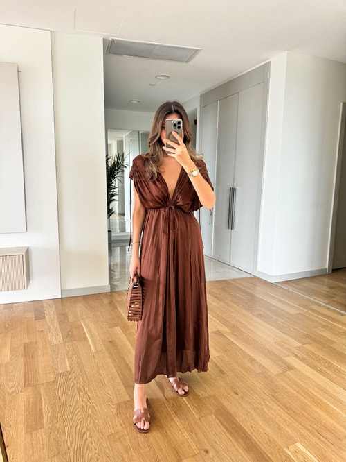 A Vintage Style Dress with Delicate Timeless Details