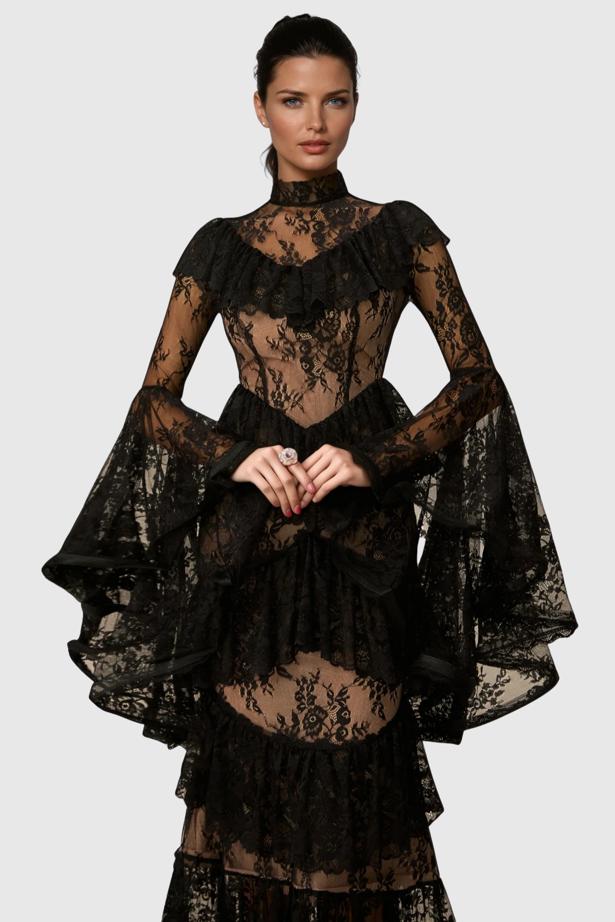 A Vintage Style Dress with Delicate Timeless Details