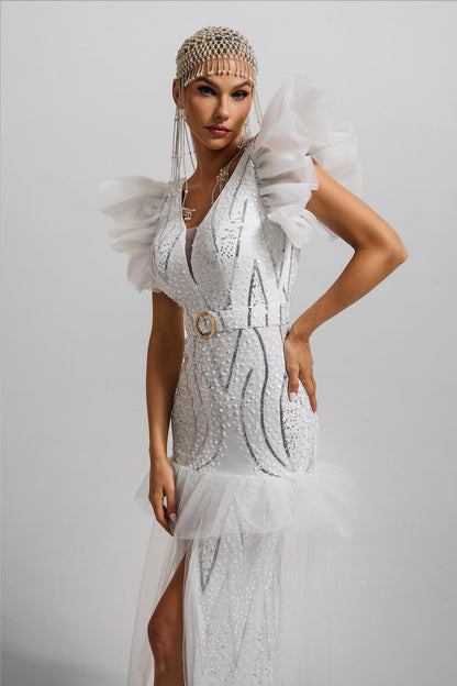 A Vintage Style Dress with Delicate Timeless Details