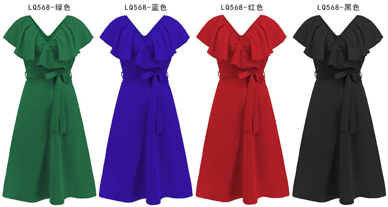 Classic Vintage Dress with a Flattering Fit