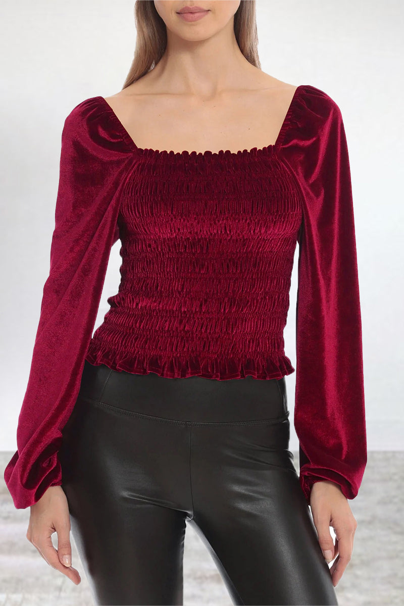 Gracefully Styled Top for Any Occasion