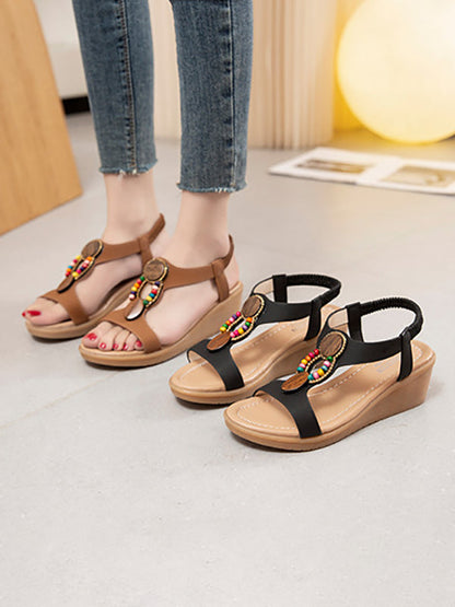 Vintage Inspired Sandals with a Contemporary Edge