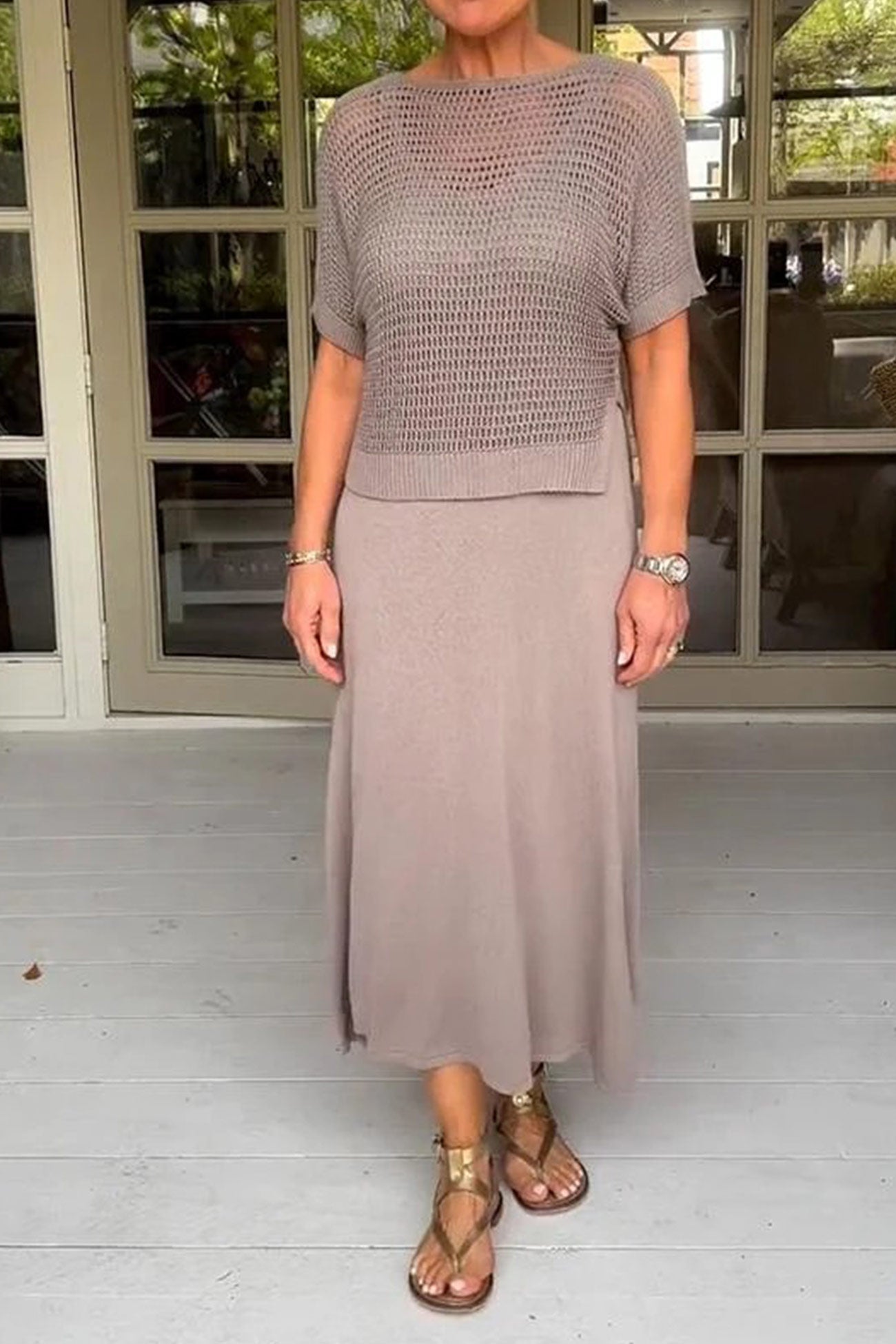 A Vintage Style Dress with Delicate Timeless Details