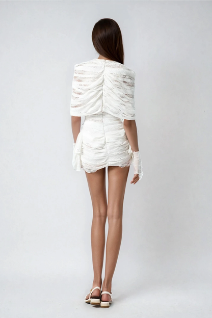 A Vintage Style Dress with Delicate Timeless Details