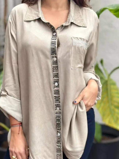 Well Tailored Shirt with a Graceful Silhouette
