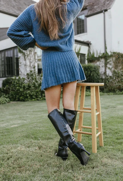 Vintage Inspired Sweater with a Contemporary Edge