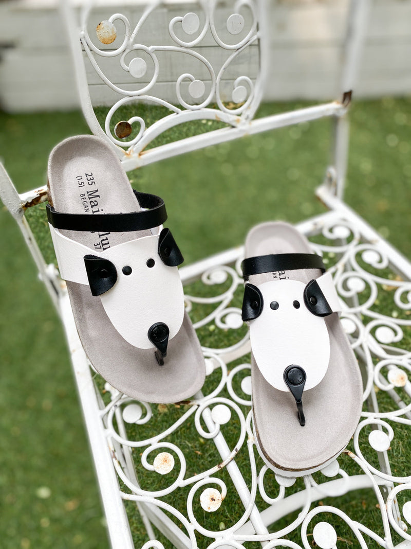 A Vintage Style Sandals with Delicate Timeless Details