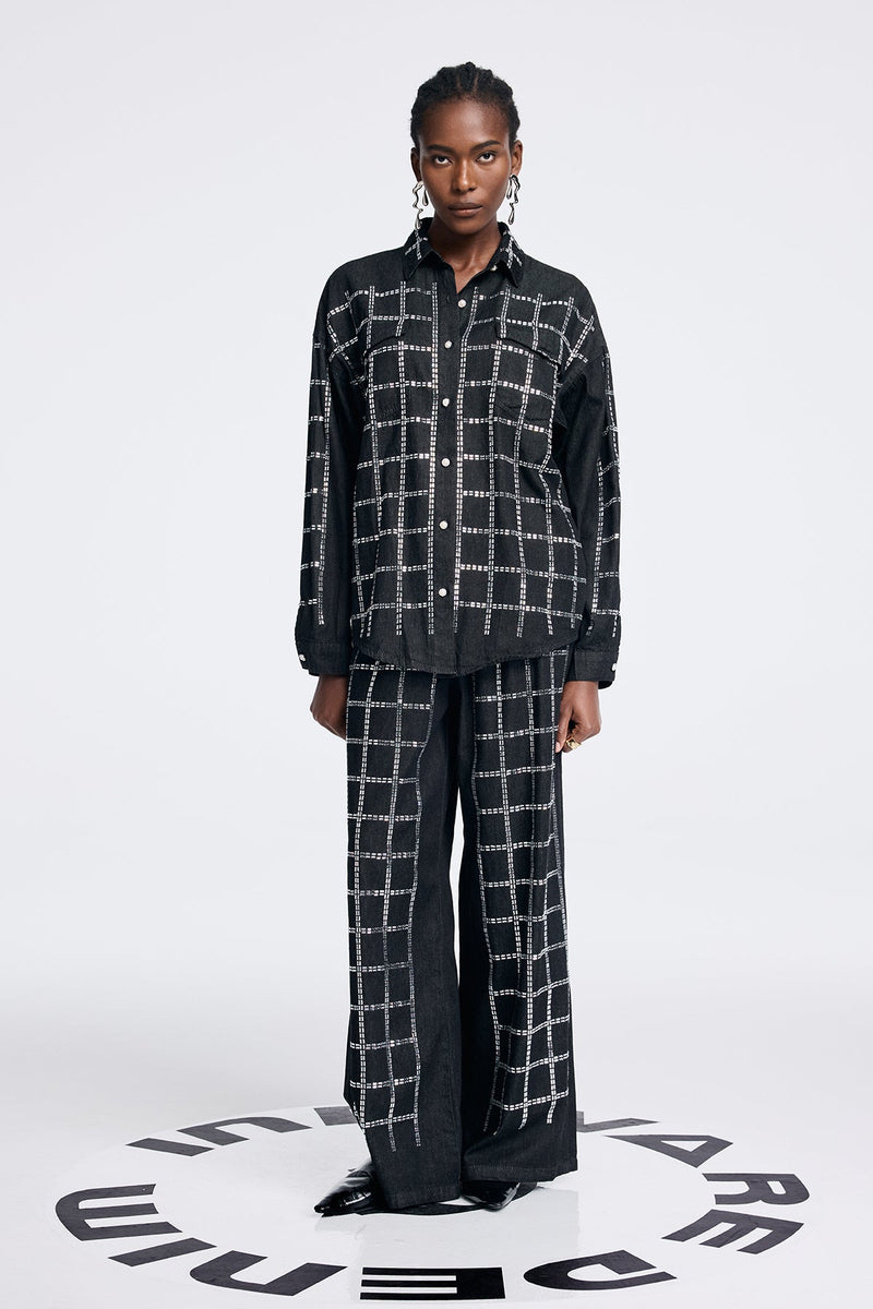 A Vintage Style Pants with Delicate Timeless Details