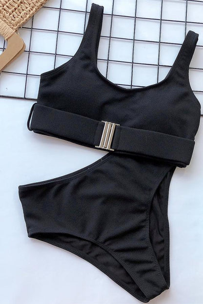 Classic Vintage Bikini with a Flattering Fit
